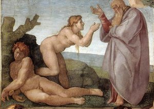 Die Erschaffung Evas — Michelangelo Buonarroti
