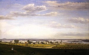 Castine From Fort George — Fitz Henry Lane