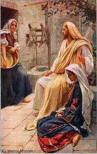 Martha And Mary — Harold Copping