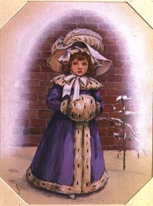 Girl With A Muff — كيت غرينواي