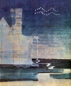 Aquarius — Mikalojus Konstantinas Čiurlionis