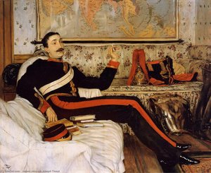 Captain Frederick Gustavus Burnaby — Ζακ-ζοζέ Τισσό