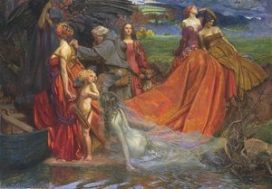 Now Is Pilgrim Fair Autumn-s Charge — John Byam Liston Shaw