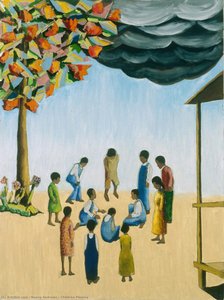 Children Playing — Benny Andrews
