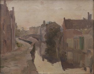 Landscape - Bruges — Columbano Bordalo Pinheiro