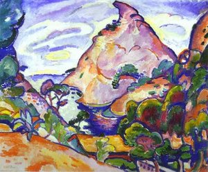 Tempo Grigio Nella Caletta — Georges Braque