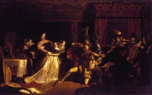 The Murder Of David Rizzio — Sir William Allan