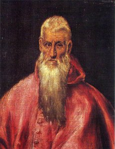 Saint Jerome As Cardinal — El Greco