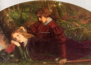 The Brave Geraint — Arthur Hughes