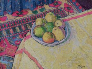 Still Life With Apples — Spencer Frederick Gore