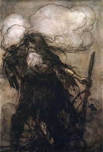 Rip Van Winkle 30 — Arthur Rackham