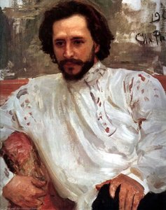 Ritratto Dell'autore Leonid Andreev — Ilya Efimovič Repin