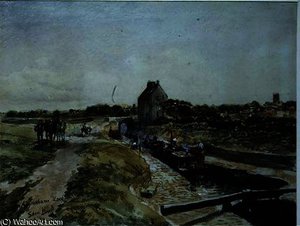 Keynsham Lock — Samuel Bough