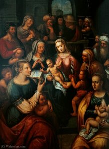 Family Of Mary. — Michiel Van Coxcie