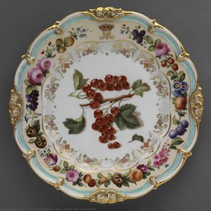 Plate With Groseilles — Edouard Honoré Ave