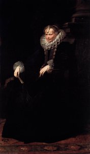 Wife Of An Aristocratic Genoese — Sir Anthony Van Dyck