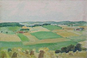 Study For Wisconsin Landscape — John Steuart Curry
