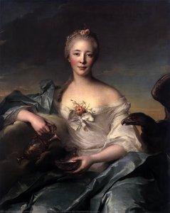 Madame Le Fèvre De Caumartin As Hebe — Marc Nattier