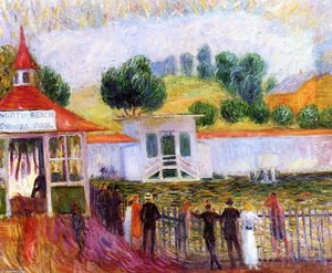 North Beach Swimming Pool — William James Glackens