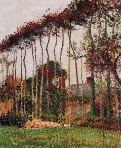 Landscape At Varengeville — Camille Pissarro