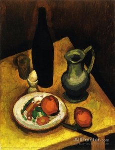 Still Life With Egg Cup — Rogeris De La Frensė