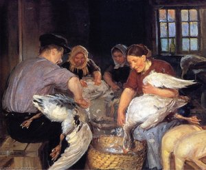 Plucking The Christmas Goose — Άννα Άντσερ