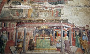 Solomon Sacrifices In The Temple — Lorenzo Di Pietro