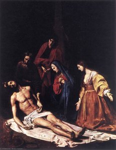 The Descent From The Cross — Nicolas Tournier