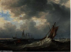 Going To The Rescue — John Wilson Carmichael