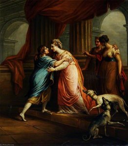 The Return Of Telemachus — Antonio Zucchi