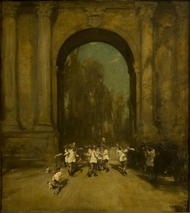 Morris Dancers At The Gate Of Blenheim Palace — Βιλουάμ Νίτσον