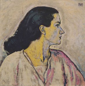 Portrait Of A Woman In Profile — Koloman Moser