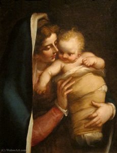 Madonna And Child — Luca Cambiaso