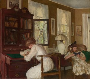 Josephine And Mercie — Edmund Charles Tarbell