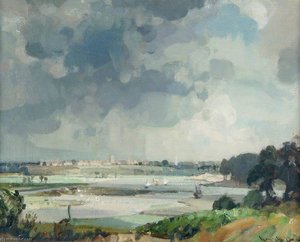 Blythsburgh (beccles Across The Marshes) — Sir John Alfred Arnesby Brown