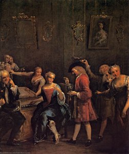Die Umworbenen Sängerin — Giuseppe Maria Crespi