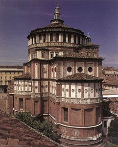 Exterior Of The Church — Donatas Bramante