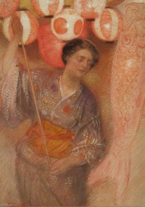 Study For 'japanese Festival' — William Shackleton