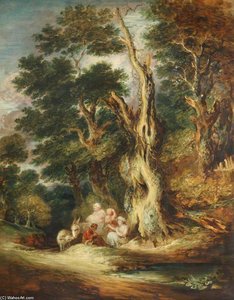 The Gadshill Oak — Gainsborough Dupont