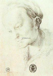 Head Of A Young Woman — Matthias Grünewald