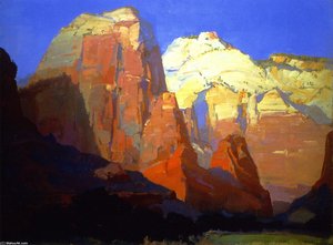 Pinnacle Rock, Utah — Franz Bischoff