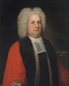Robert Lambert (d.1734), Lady Margaret Preacher, Master, Vice Chancellor — John Theodore Heins Senior