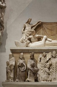 Sarcophagus Of Azzone Visconti, Detail — Giovanni Da Balduccio