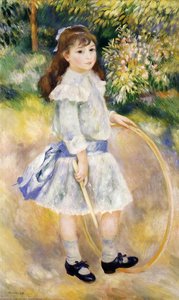Explore Renoir’s ‘girl With A Hoop’! A Radiant Impressionist Masterpiece Capturing Childhood Joy & Beauty. Discover Its Technique, Symbolism & Timeless Charm. Girl With A Hoop Artworks_database /en/art/pierre-auguste-renoir-girl-with-a-hoop-8xxe8d-en/ — Pierre-auguste Renoir