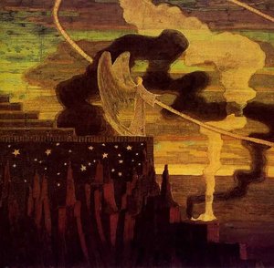 The Offering — Mikalojus Konstantinas Čiurlionis