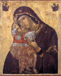 The Virgin Cardiotissa — Angelos Akotantos