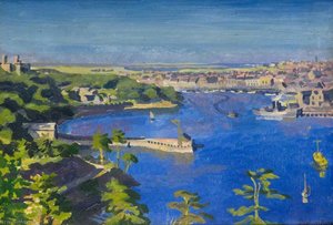 Stornoway Harbour — Stephen Bone