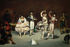 Il Balletto Spagnolo — Édouard Manet
