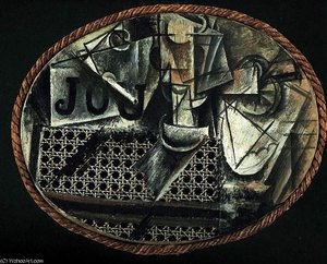 Nature Morte A La Chaise Canee — Pablo Picasso