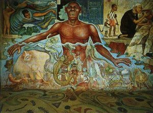 Figure Symbolizing The African Race — Diego Rivera
